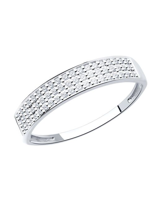 SOKOLOV Diamonds Кольцо из белого золота р. бриллиант