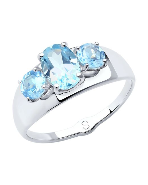 Diamant Кольцо из серебра р. 94-310-00556-1 топаз