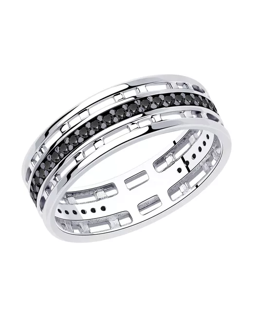 Diamant Кольцо из серебра р. 94-110-01310-1 фианит