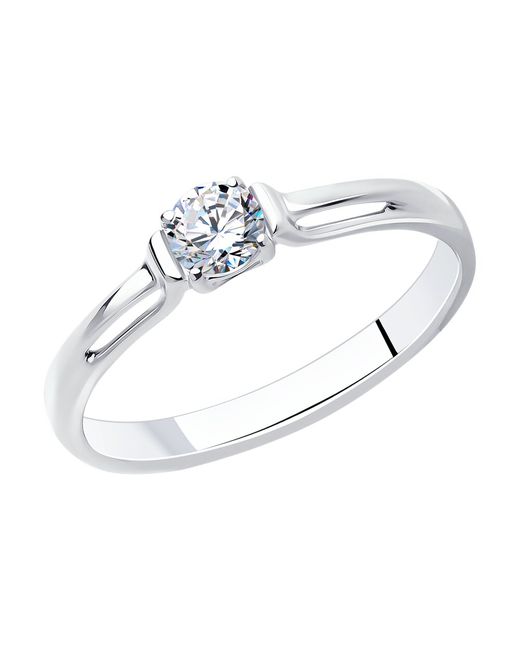Diamant Кольцо из серебра р. фианит
