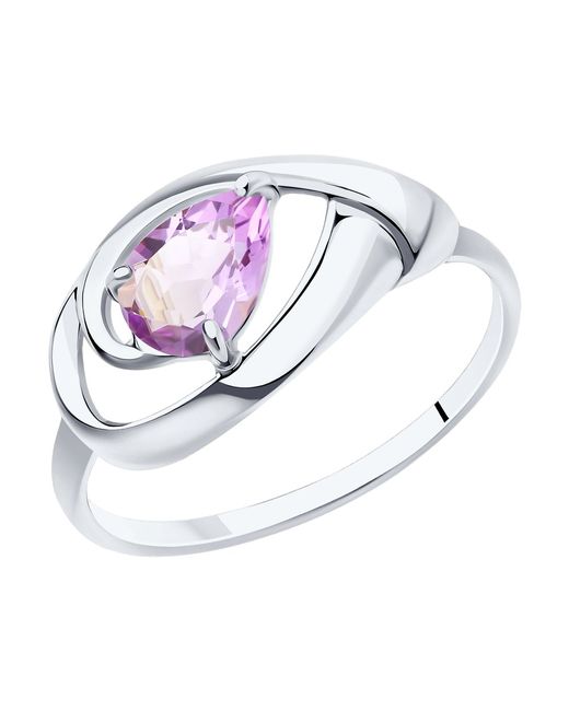 Diamant Кольцо из серебра р. 94-310-00594-3 аметист