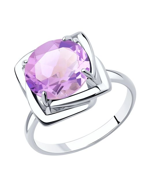 Diamant Кольцо из серебра р. 94-310-00985-2 аметист
