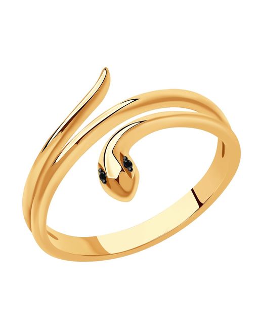 SOKOLOV Diamonds Кольцо из желтого золота р. 7010068 бриллиант