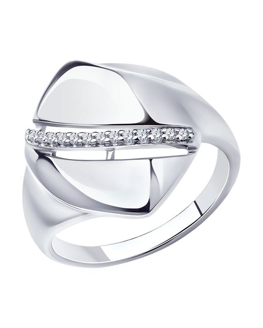 Diamant Кольцо из серебра р. 94-110-00678-1 фианит