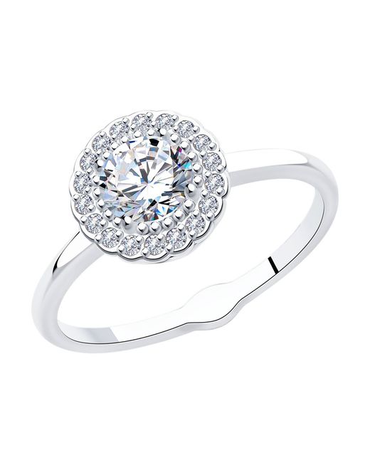 Diamant Кольцо из серебра р. 94-110-00600-1 фианит