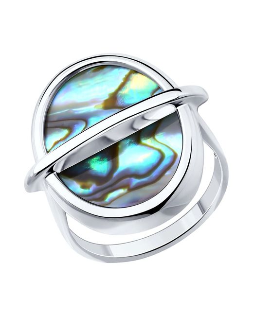 Diamant Кольцо из серебра р. перламутр