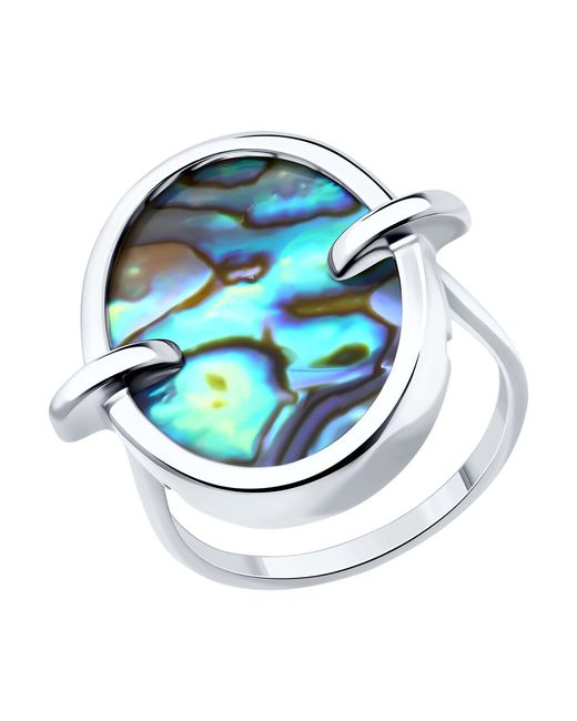 Diamant Кольцо из серебра р. перламутр