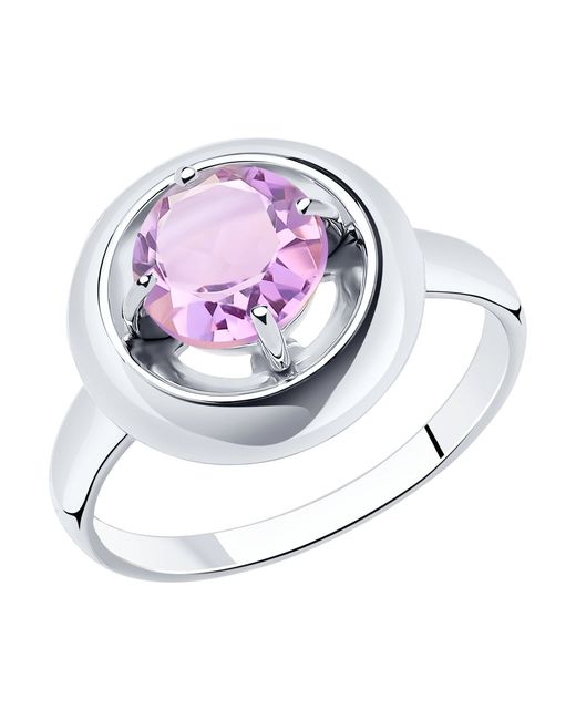 Diamant Кольцо из серебра р. 94-310-00782-2 аметист