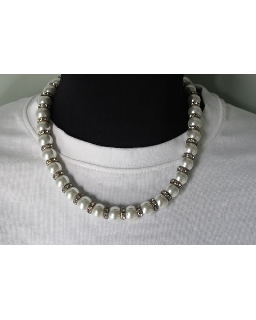 Fashion Jewerly Ожерелье из бижутерного сплава 45 см бусины/стразы