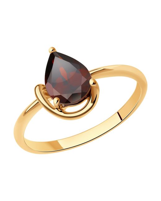 Diamant Кольцо из красного золота р. 51-310-01560-1 гранат