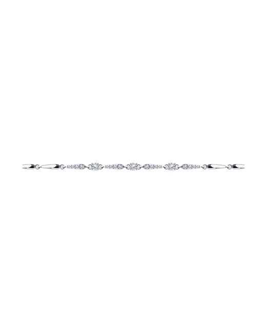 Diamant Браслет из серебра с фианитом р. 94-150-00875-1