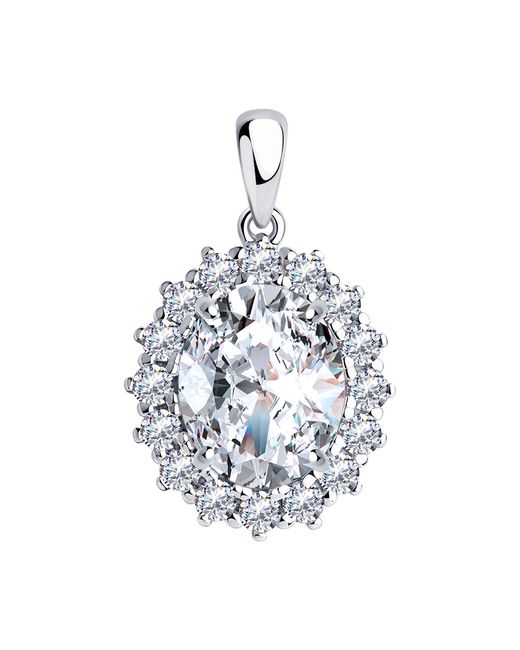 Diamant Кулон из серебра фианит