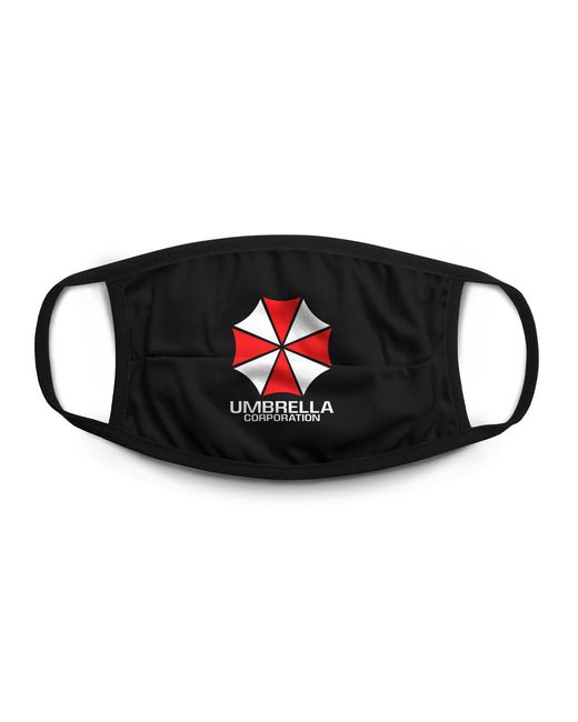 Burnettie Многоразовая маска унисекс Resident Evil Umbrella Corp Амбрелла Корп