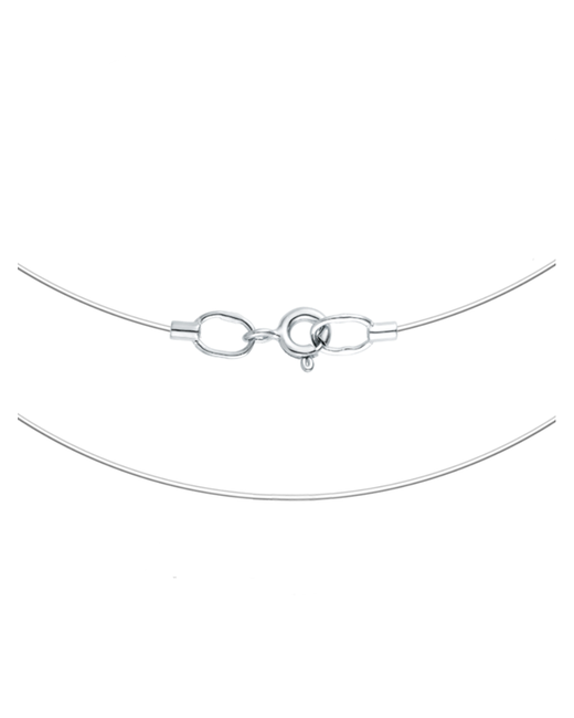Dialvi Jewelry Шнурок из серебра/лески 45 см 4RL001L623