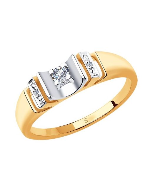 SOKOLOV Diamonds Кольцо из золота с бриллиантом р.