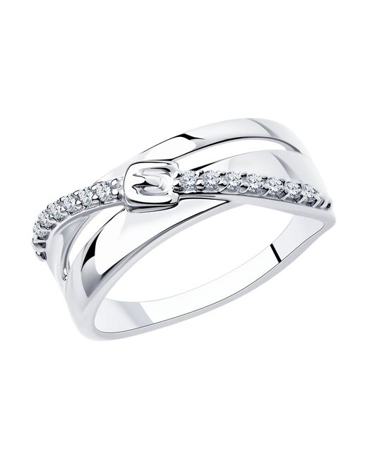 Diamant Кольцо из серебра р. 94-110-00802-1 фианит
