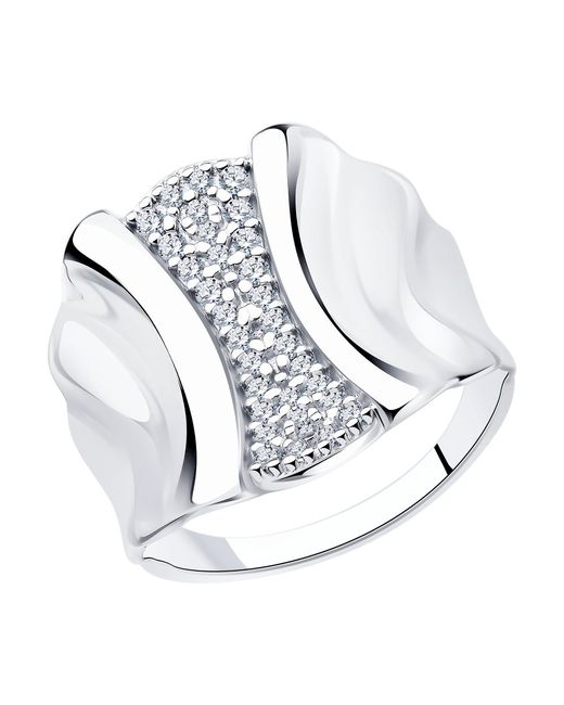 Diamant Кольцо из серебра р. 94-110-00904-1 фианит