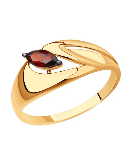 Diamant Кольцо из красного золота р. 51-310-01444-1 гранат