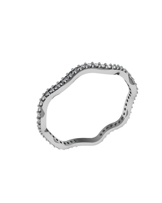 Яхонт Ювелирный Кольцо из серебра р. 228400 фианит