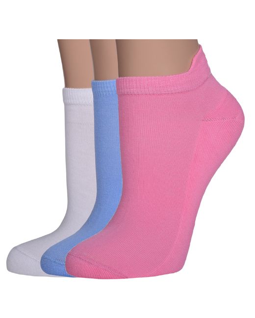 Lorenzline Комплект носков женских 3-С7М разноцветных