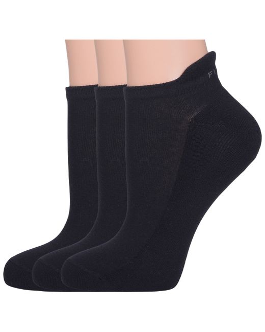 Lorenzline Комплект носков женских 3-С7М черных