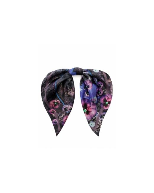 Eleganzza Шейный платок фиолетовый 53х53 см