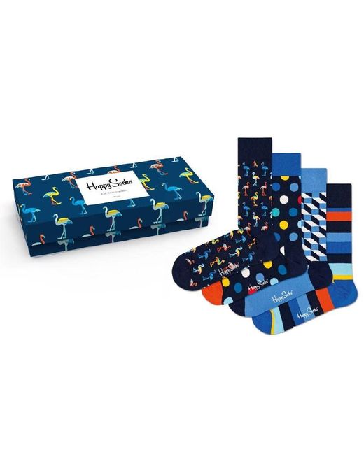 Happy Socks Комплект носков женских разноцветных 36-40