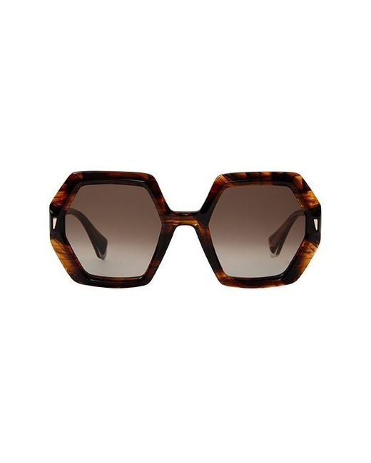 Gigibarcelona Солнцезащитные очки ORCHID Demi Brown 00000006548-2