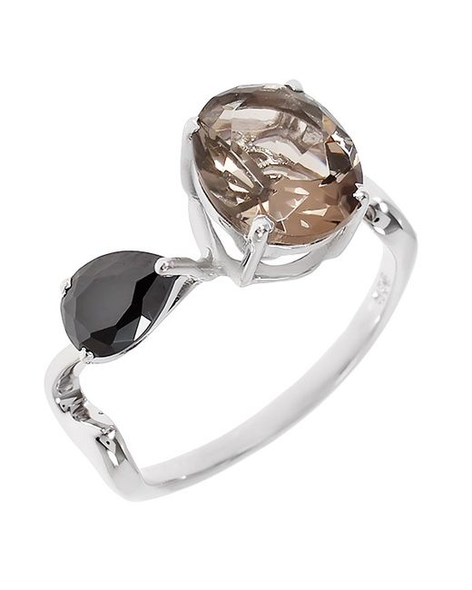 Balex Jewellery Кольцо из серебра р. кварц/оникс искусственный