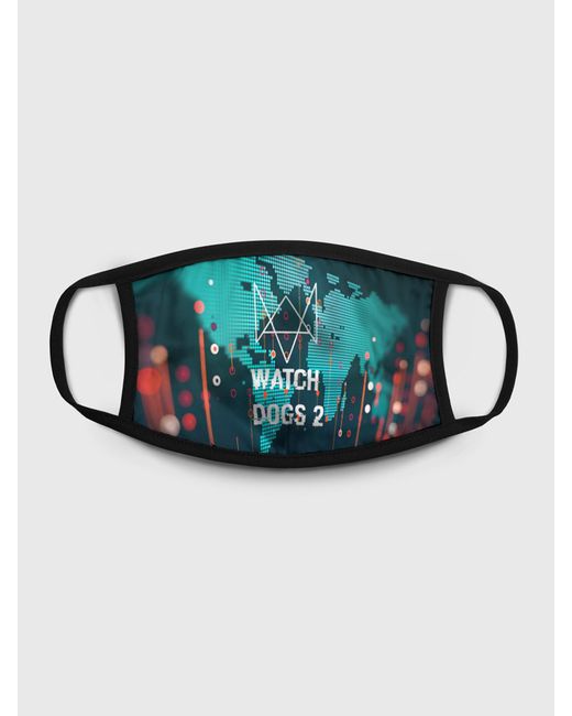 Burnettie Многоразовая маска унисекс Watch Dogs 2 Network Hack