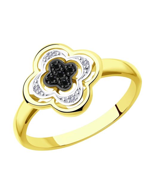 SOKOLOV Diamonds Кольцо из желтого золота р. бриллиант