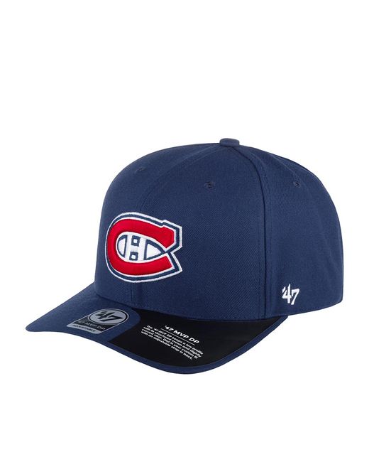 47 Brand Бейсболка унисекс H-CLZOE10WBP Montreal Canadiens NHL темно one