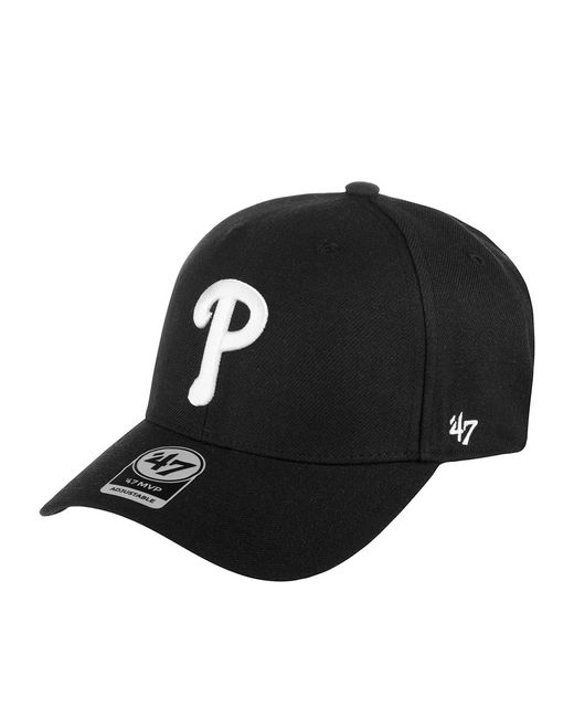 47 Brand Бейсболка унисекс B-MVPSP19WBP Philadelphia Phillies MLB черная one