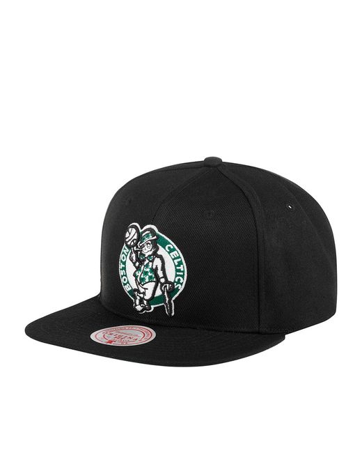 Mitchell&Ness Бейсболка унисекс MITCHELL NESS HHSS2976-BCEYYPPPBLCK Boston Celtics NBA черная