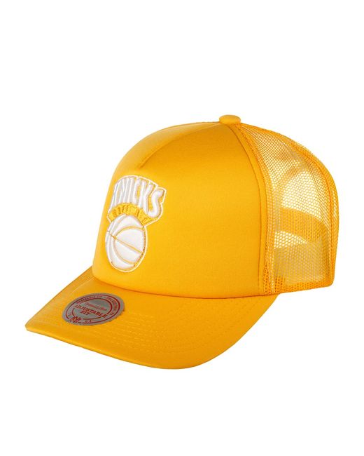 Mitchell&Ness Бейсболка унисекс MITCHELL NESS 5HSSLD21130-NYKORAN New York Knicks NBA оранжевая