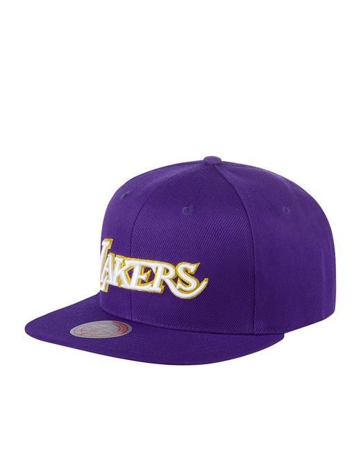 Mitchell&Ness Бейсболка унисекс MITCHELL NESS 6HSSMM20203-LALPURP Los Angeles Lakers NBA