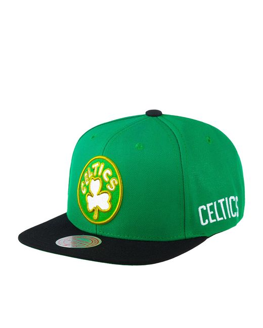 Mitchell&Ness Бейсболка унисекс MITCHELL NESS 6HSSSH22018-BCEGREN Boston Celtics MLB зеленая one