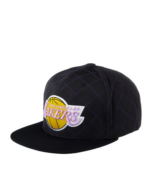 Mitchell&Ness Бейсболка унисекс MITCHELL NESS HHSS1212-LALYYPPPBLCK Los Angeles Lakers NBA черная