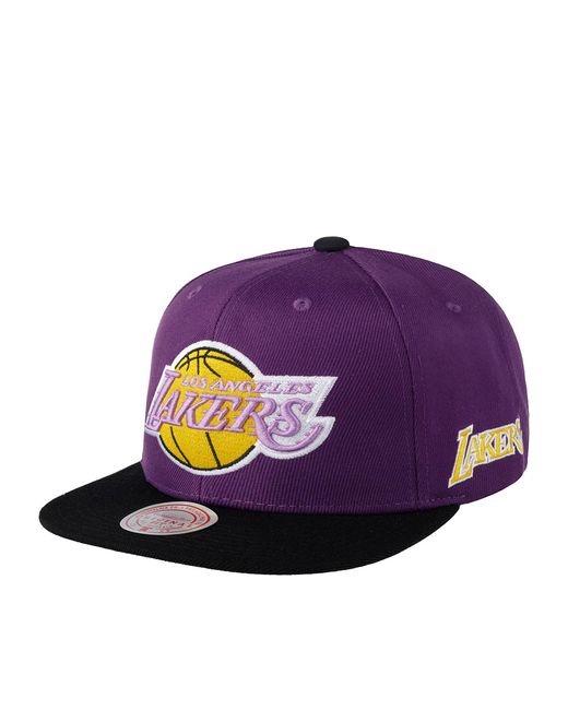 Mitchell&Ness Бейсболка MITCHELL NESS 6HSSSH22018-LALPURP Los Angeles Lakers MLB черная