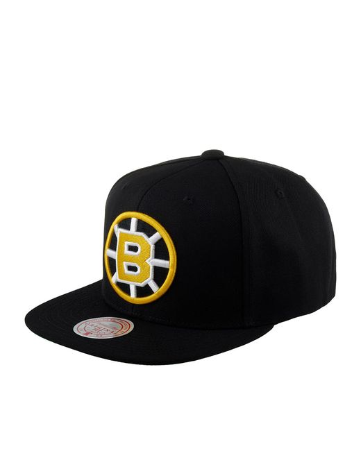 Mitchell&Ness Бейсболка унисекс MITCHELL NESS 6HSSDX22015-BBNBLCK Boston Bruins NHL черная