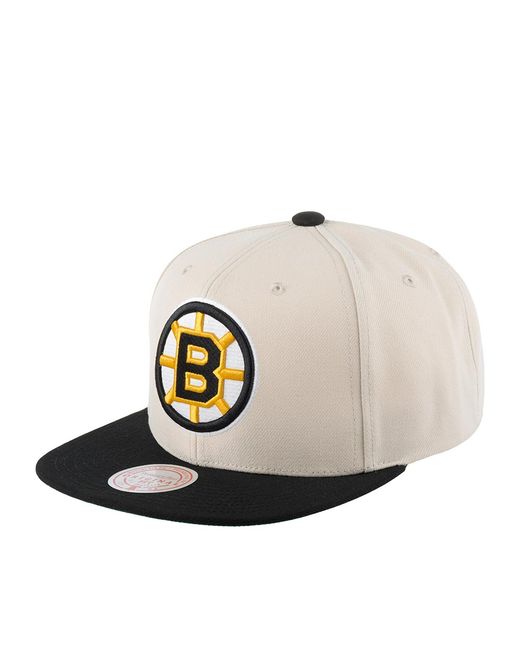 Mitchell&Ness Бейсболка унисекс MITCHELL NESS 6HSSSH22085-BBNOFWH Boston Bruins NHL one