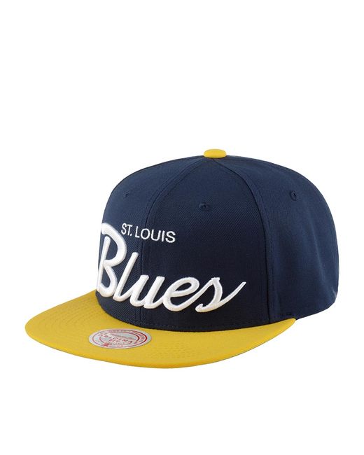 Mitchell&Ness Бейсболка унисекс MITCHELL NESS 6HSSSH22086-SLUBLUE St Louis Blues NHL