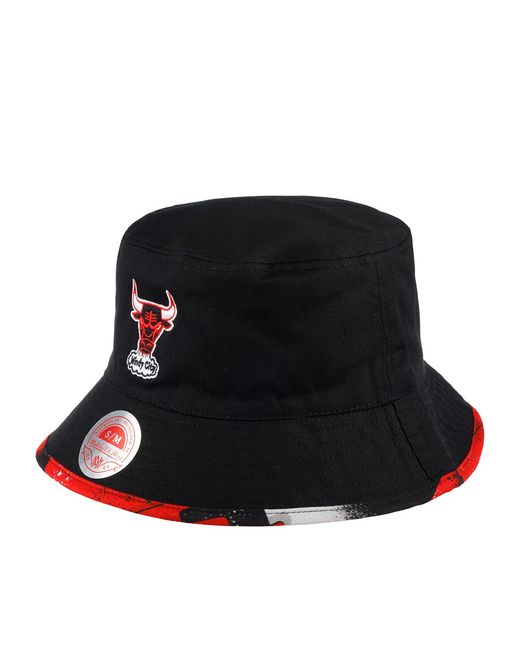 Mitchell&Ness Панама унисекс MITCHELL NESS HBKB2994-CBUYYPPPBLCK Chicago Bulls NBA черная р. 60