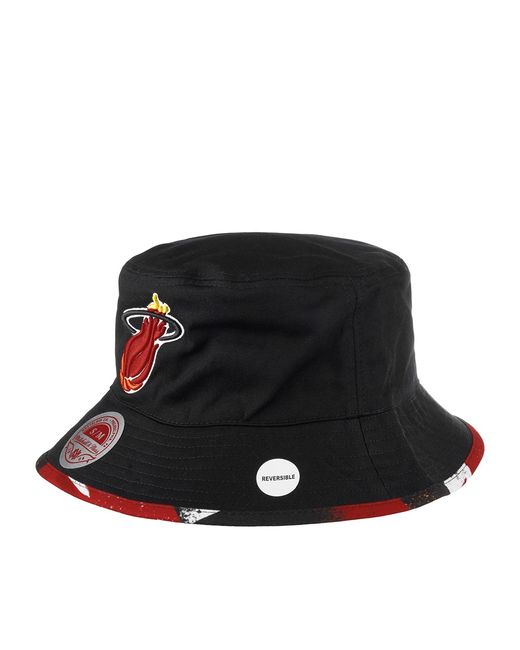 Mitchell&Ness Панама унисекс MITCHELL NESS HBKB2994-MHEYYPPPBLCK Miami Heat NBA черная р.