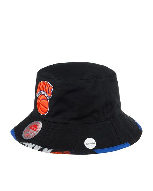 Mitchell&Ness Панама унисекс MITCHELL NESS HBKB2994-NYKYYPPPBLCK New York Knicks NBA черная р. 60