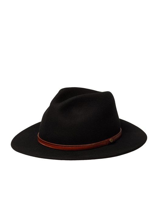 Stetson Шляпа унисекс 2598102 TRAVELLER черная р.