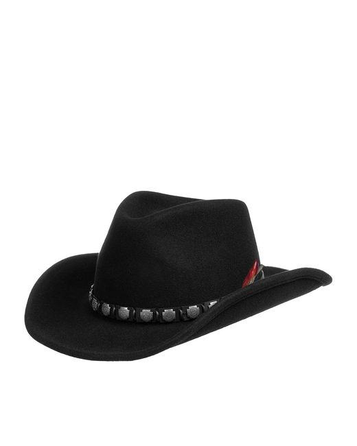 Stetson Шляпа унисекс 3598102 WESTERN черная р. 57