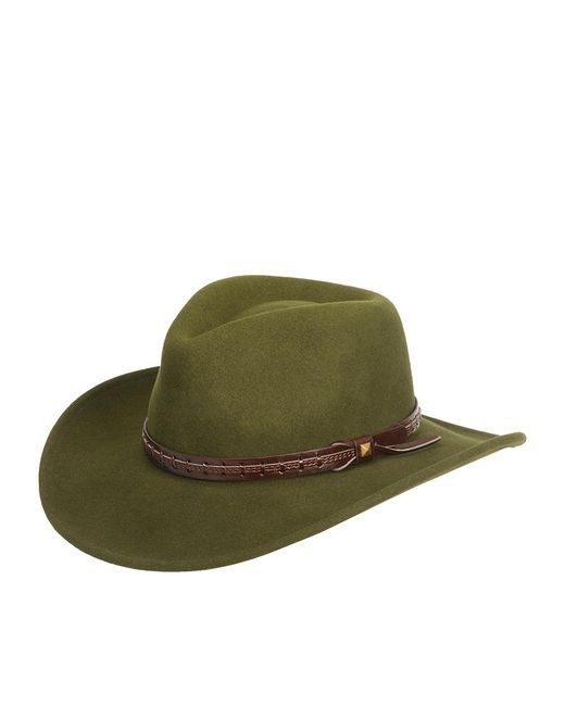 Bailey Шляпа унисекс W05LFJ FIREHOLE темно-зеленая р.