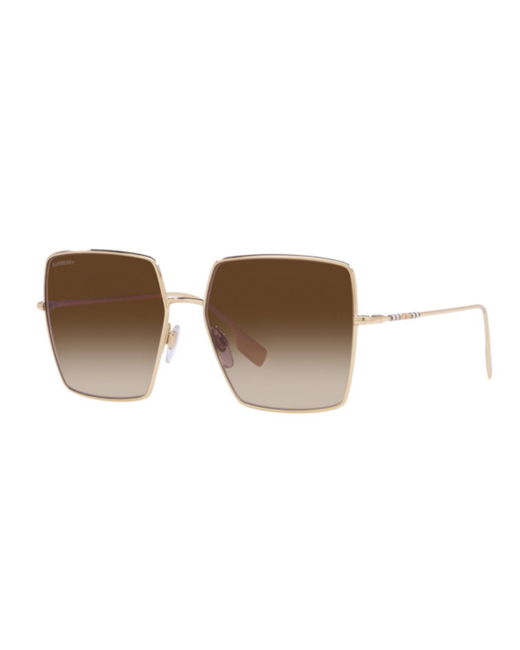 Burberry Солнцезащитные очки 0BE3133 коричневые