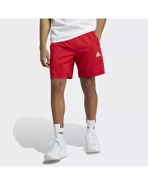 Adidas Спортивные шорты для размер L бордово-белые-AETG